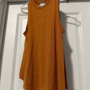 GB Girls Orange Relaxed Tank Top Sleeveless